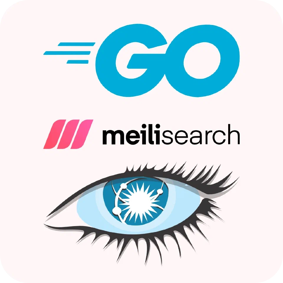 The Go and Cassandra logos